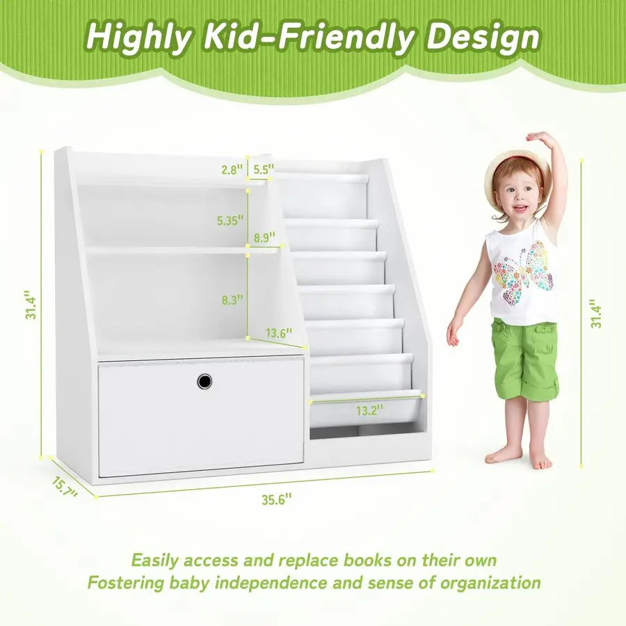 3 Tier Kids Bookcase