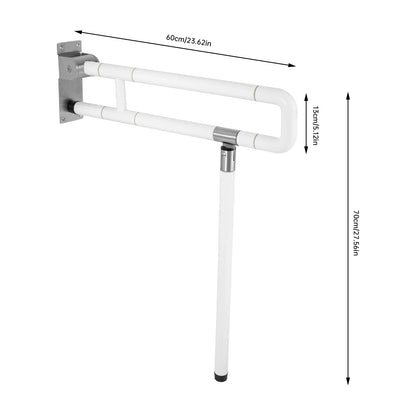 Toilet Handle Disabled  Wall Grab Bar