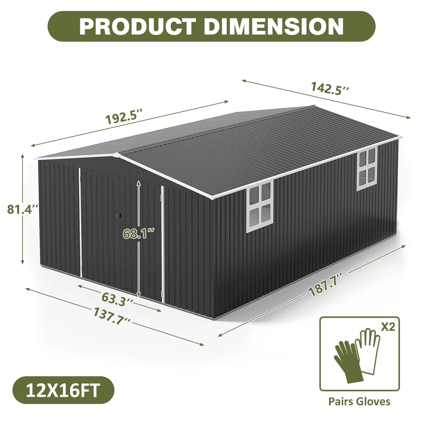 Outdoor Metal Storage