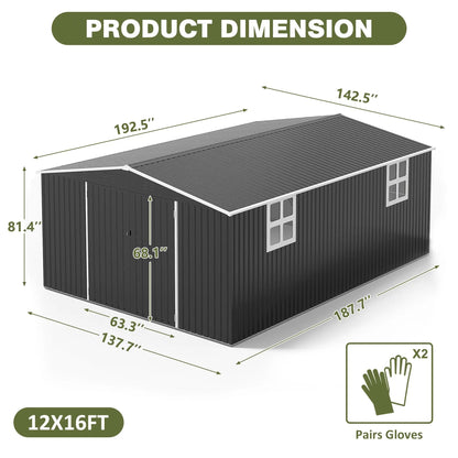 Outdoor Metal Storage