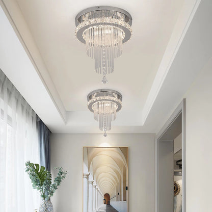 Drop Crystal Pendant Light