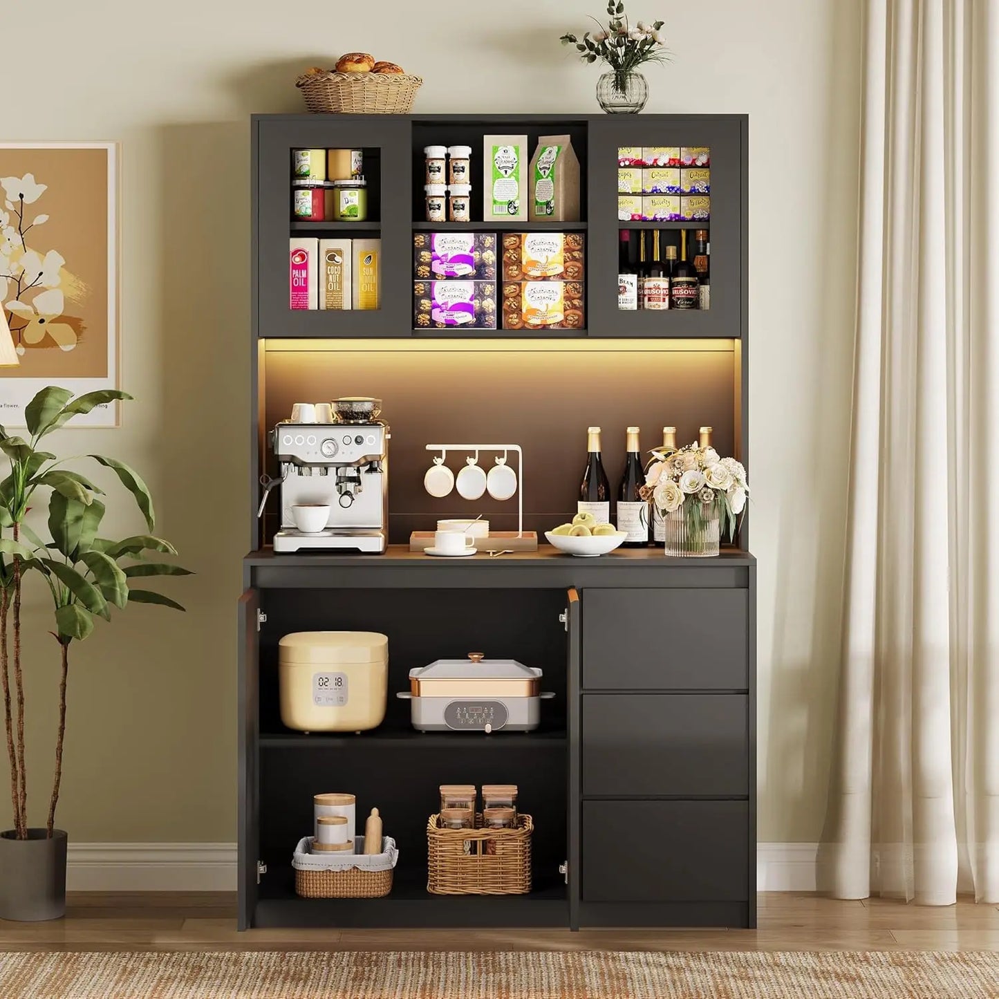 Kitchen Storage Hutch
