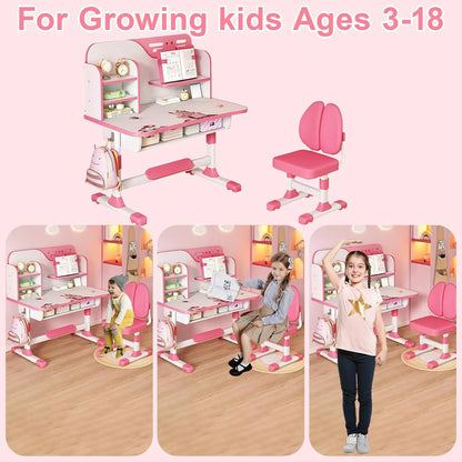 Kids Desk and Chair Set