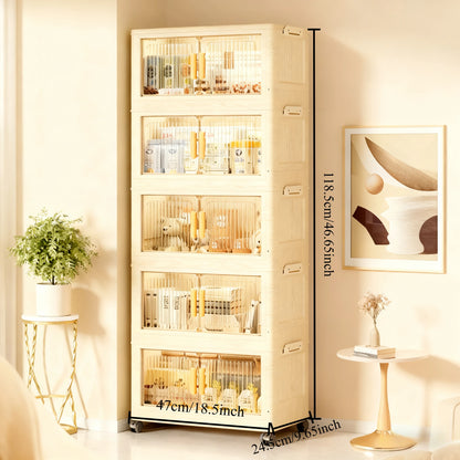 3/4/5-Tier Foldable Cabinet