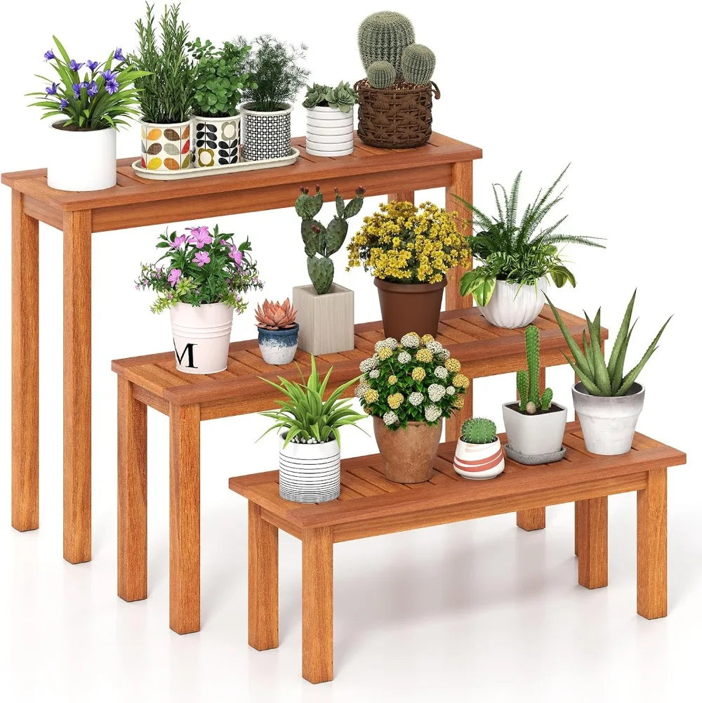 Wooden Plant Stand