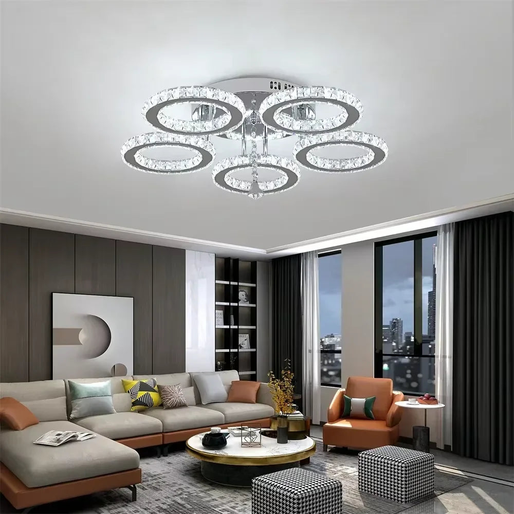 Modern Ceiling Crystal Chandelier