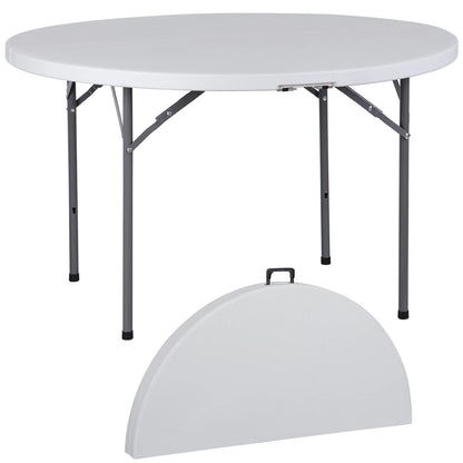 4 FT Round Folding Card Table