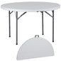 4 FT Round Folding Card Table