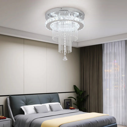 Drop Crystal Pendant Light