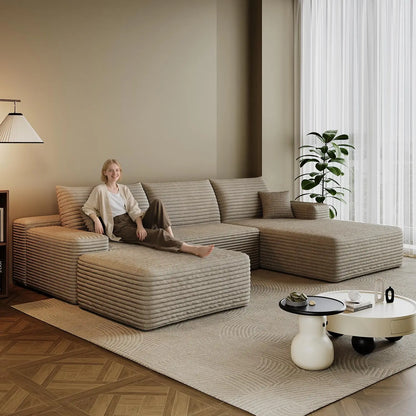 Boneless Sectional Couch