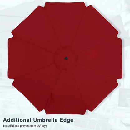 Burgundy Patio Umbrella