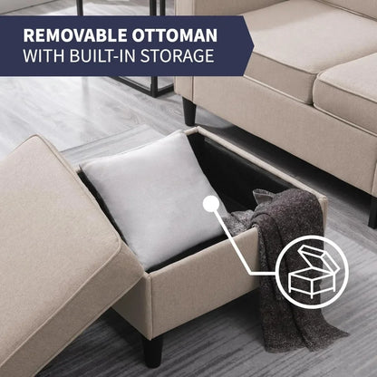 3-Seat Sofa and Loveseat Sets