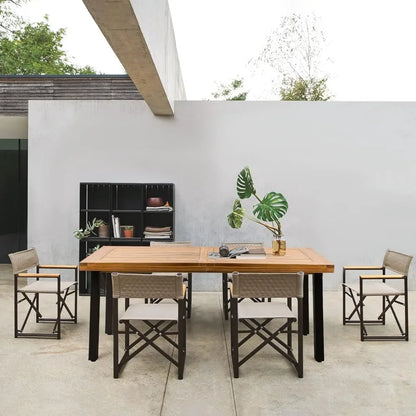 Acacia Wood Kitchen Table