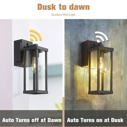 Porch Light With GFCI Outlet