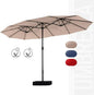 Double-Sided Pool Umbrellas