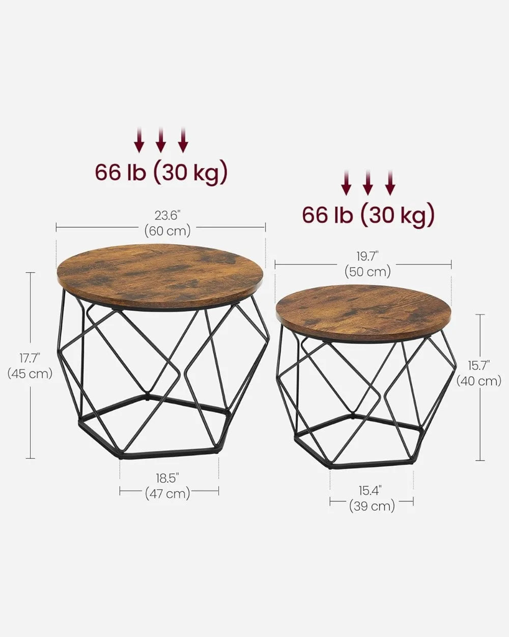 Compact Side End Tables