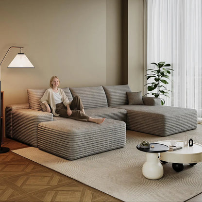 Boneless Sectional Couch