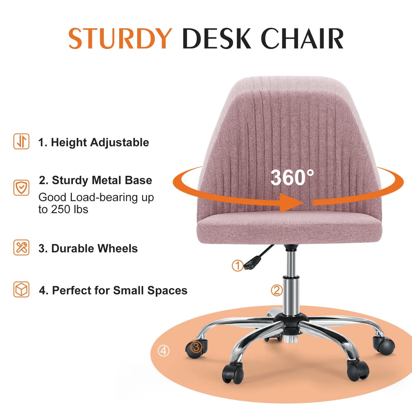 Small Desk Office Chair