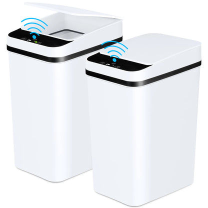 2 Automatic Trash Cans