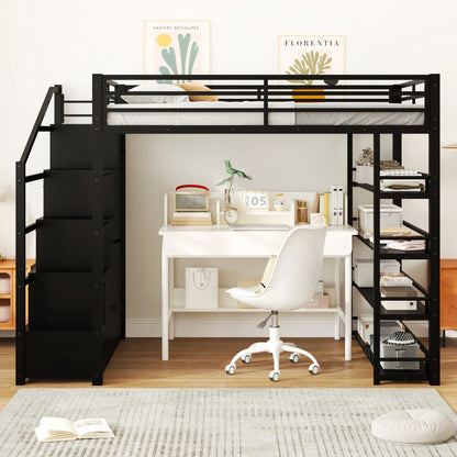 Metal Loft Bed