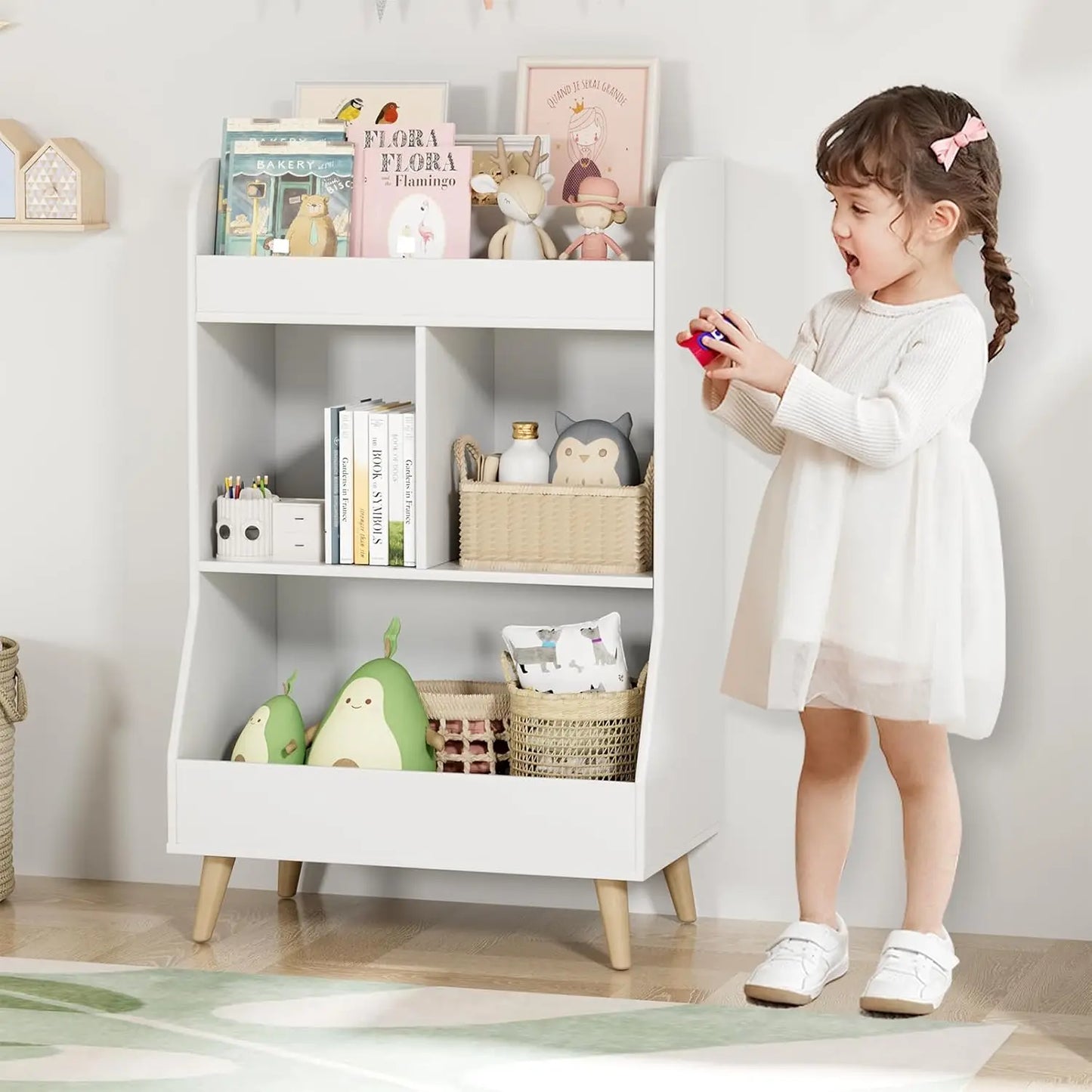 Children's Wooden Storage Unit