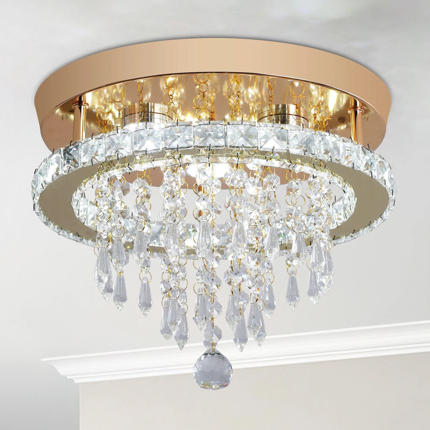 Gold Modern Led Ceiling Light