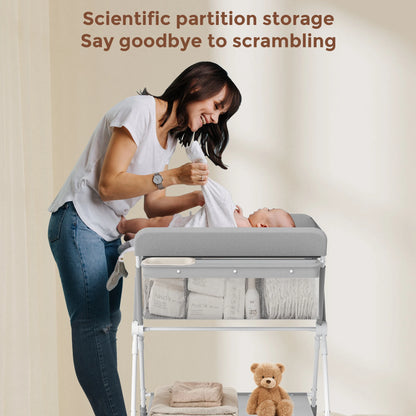 Portable Height Diaper Care Station