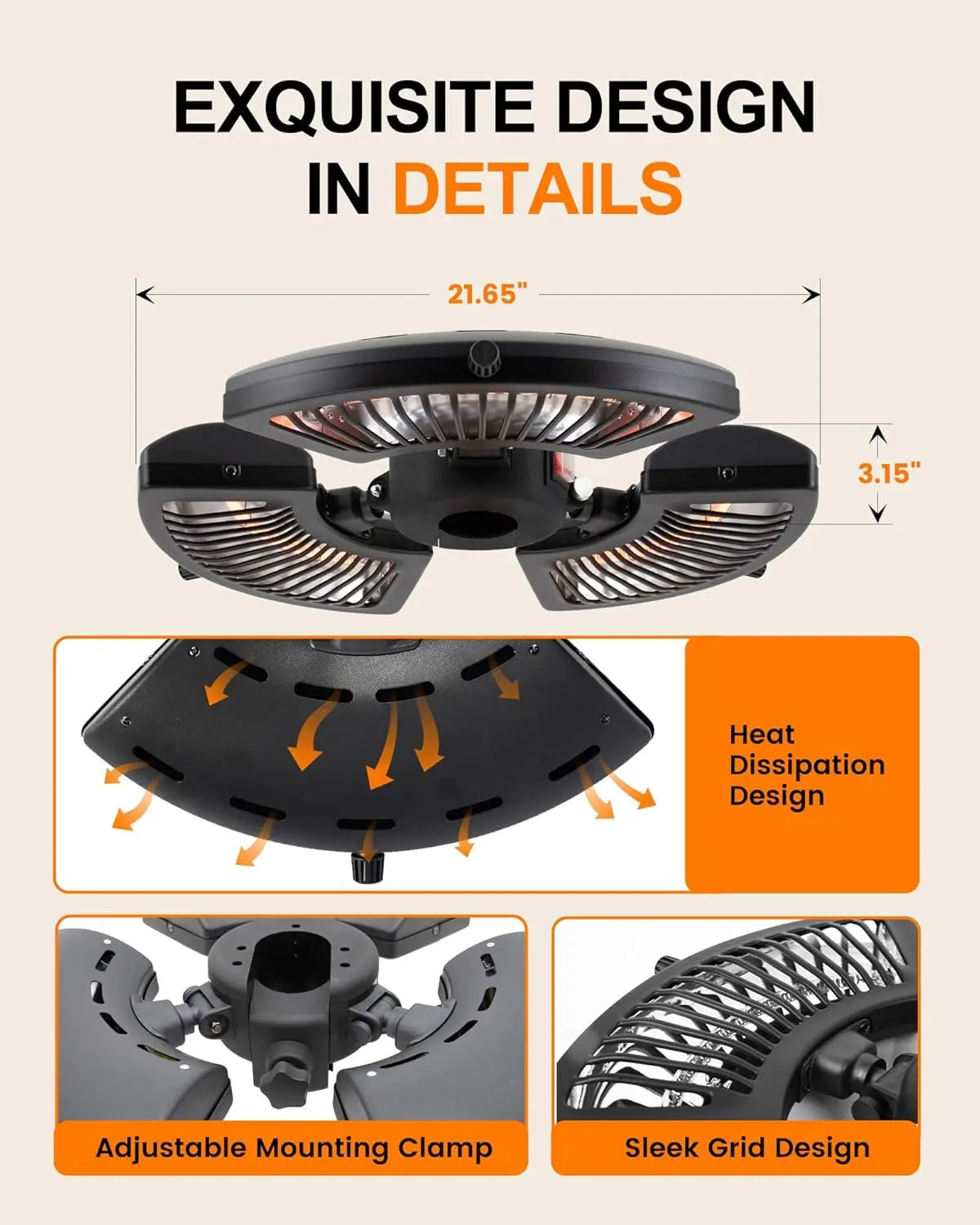 Outdoor Electric Patio Heater