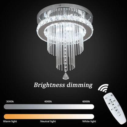 Drop Crystal Pendant Light