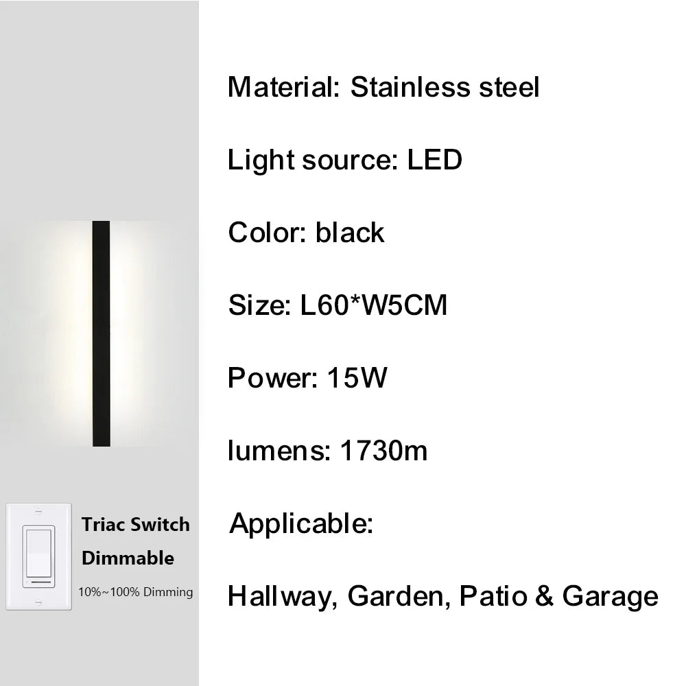 Outdoor Porch Wall Light