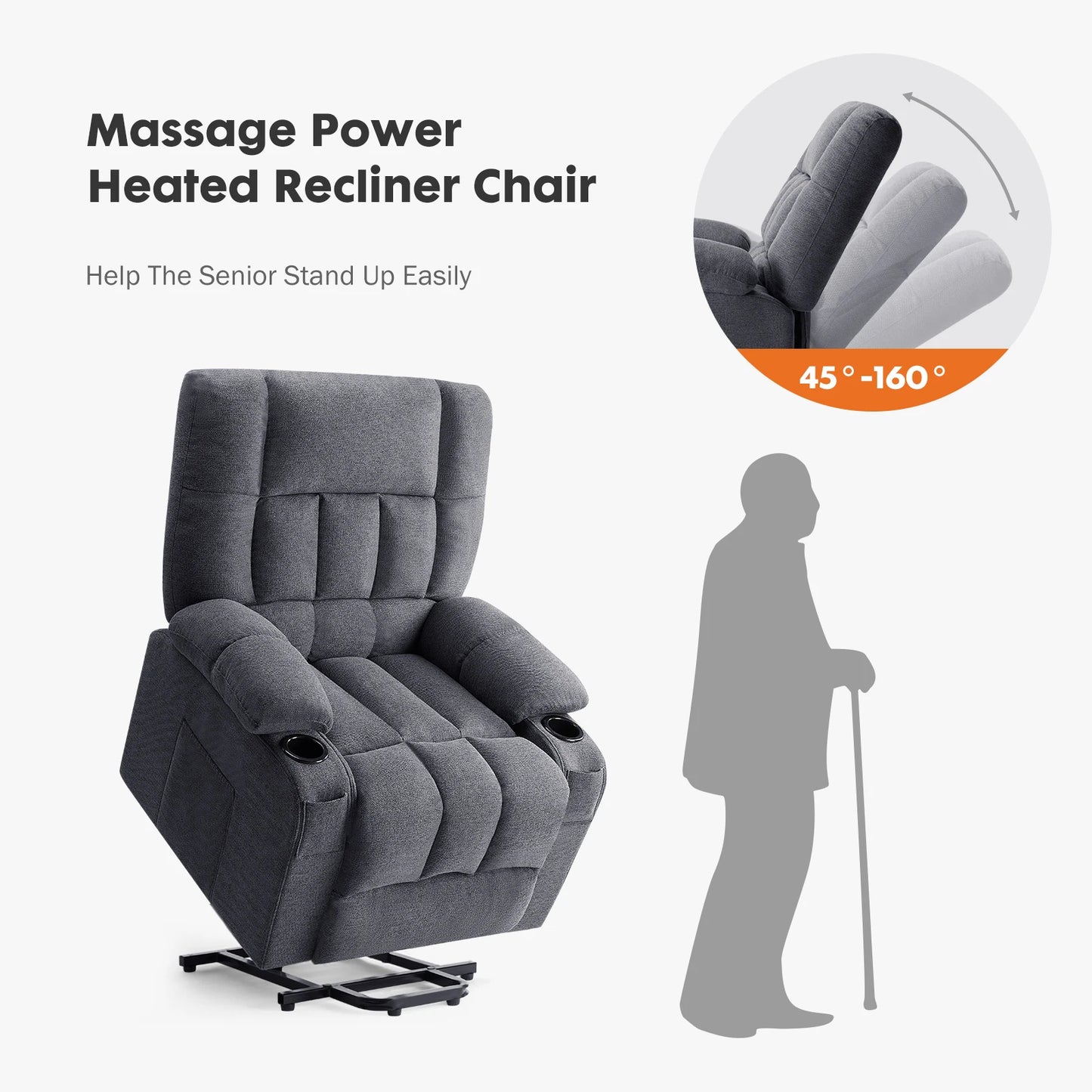 Adjustable Electric Power Lift Sofa