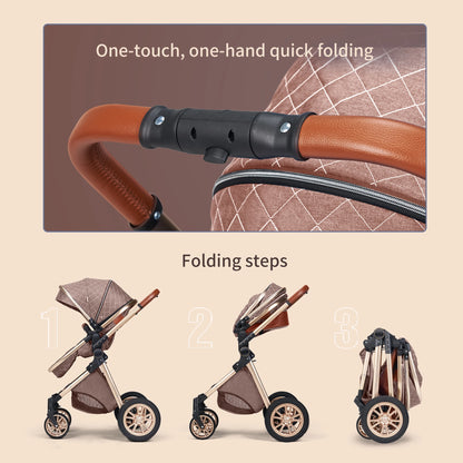 Pram Stroller  0-3 Years
