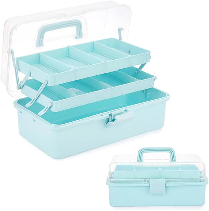 3-Layer Plastic Craft Organizer