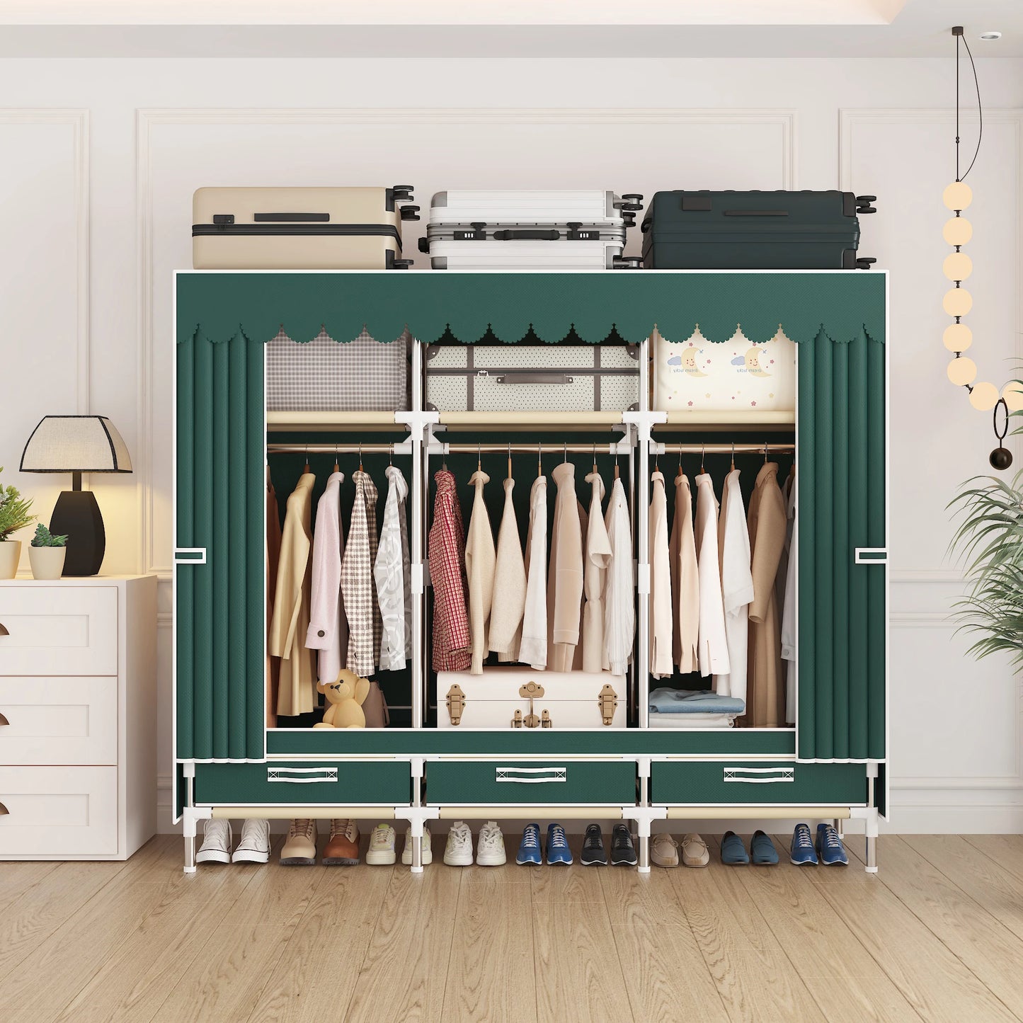 Simple  Dustproof  Wardrobe