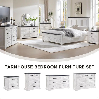 22 Inch Wide Dual Nightstands