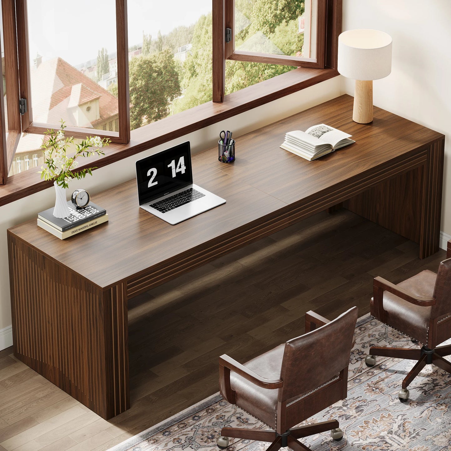 Two Person Double Desk