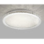 16" Round Modern Crystal Ceiling Light