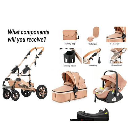 3 in 1 Standard Stroller