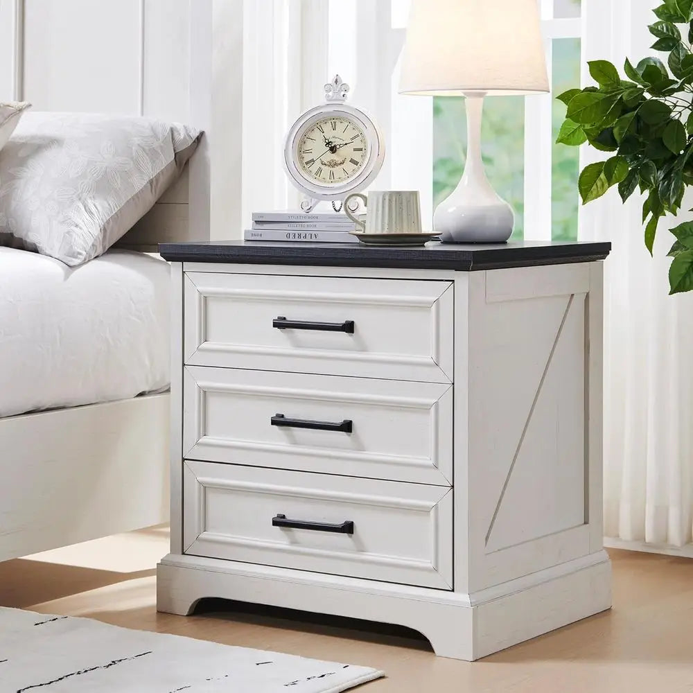 22 Inch Wide Dual Nightstands