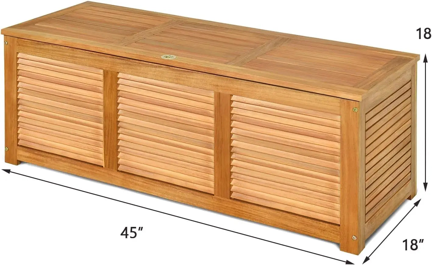 Wood Deck Box