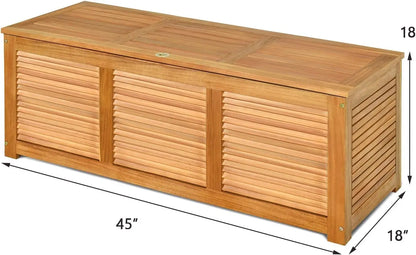 Wood Deck Box