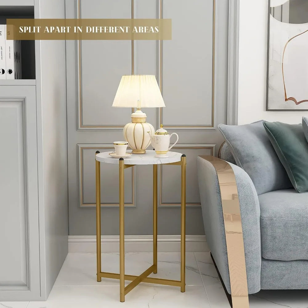 Round Marble Coffee Table