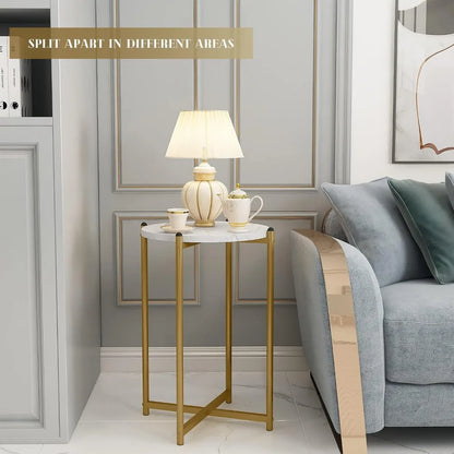 Round Marble Coffee Table