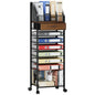 9Tier Rolling File Cart