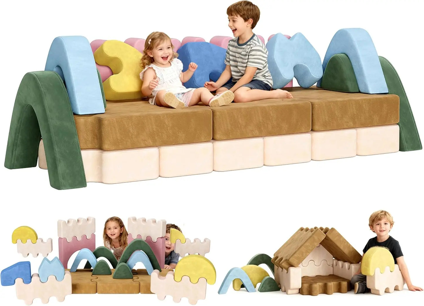 Modular Kids Play Couch