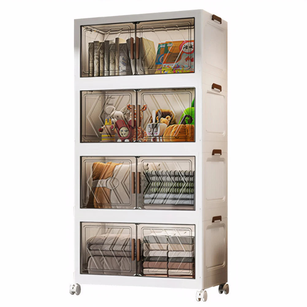 4 Tier Folding Storage Boxes