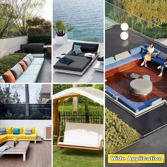 Custom Waterproof Bench Cushions