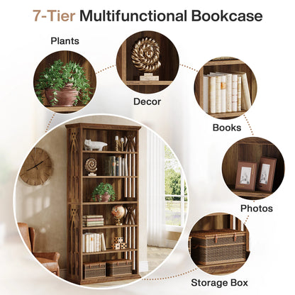 6-Tier Bookshelf