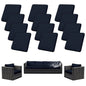 12Pcs Patio Cushion Cover Replacement