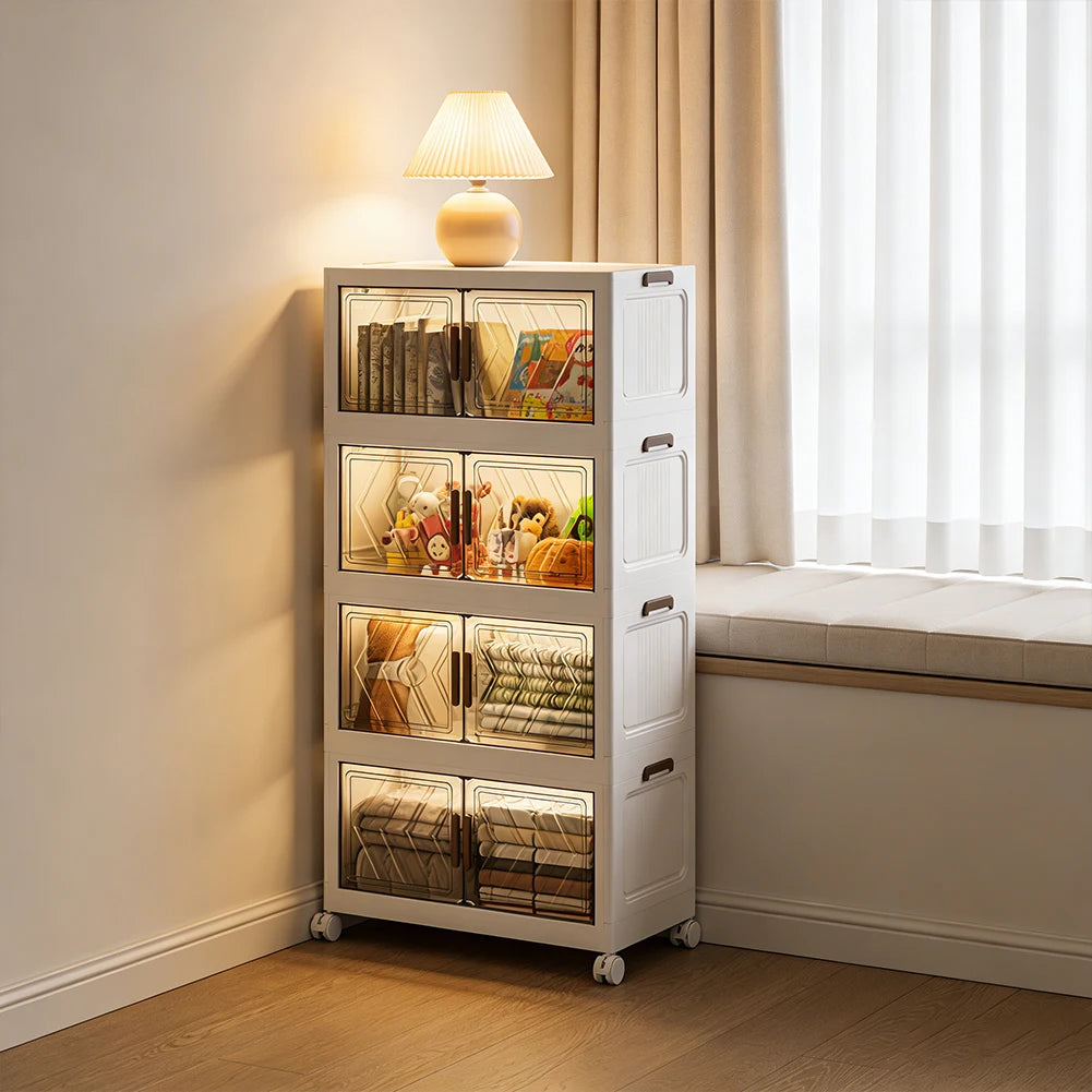 4 Tier Folding Storage Boxes